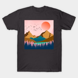 Mountain landscape T-Shirt